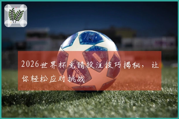 2026世界杯竞猜投注技巧揭秘，让你轻松应对挑战